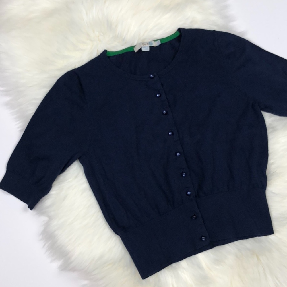 Boden Navy Cardigan